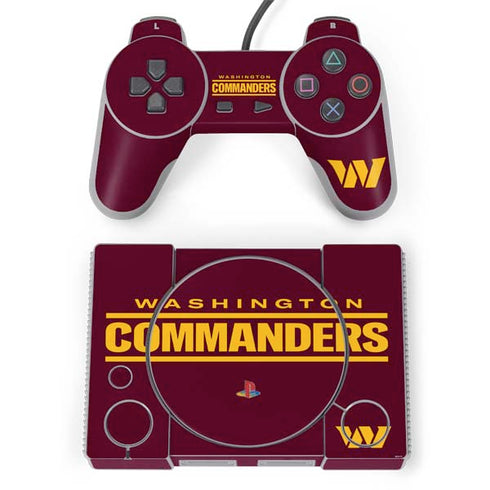 NFL Washington Commanders Performance Series PlayStation Classic Bundle Skin