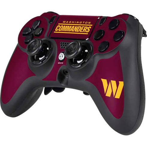 NFL Washington Commanders Performance Series PS4/PC SCUF Impact Controller Skin