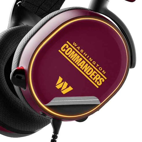 NFL Washington Commanders Performance Series SteelSeries Arctis 5 Skin