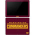 NFL Washington Commanders Performance Series Surface Go Skin