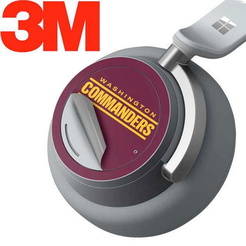 NFL Washington Commanders Performance Series Surface Headphones Skin