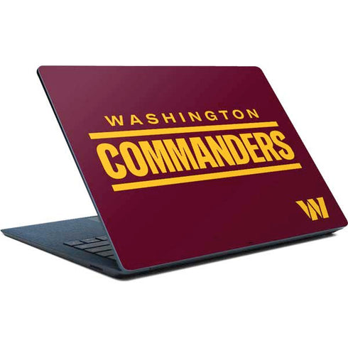 NFL Washington Commanders Performance Series Surface Laptop Skin