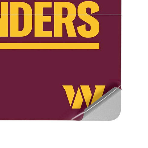 NFL Washington Commanders Performance Series Surface Laptop Studio Skin