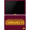 NFL Washington Commanders Performance Series Surface Pro 6 Skin