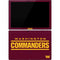 NFL Washington Commanders Performance Series Surface Pro 7 Skin
