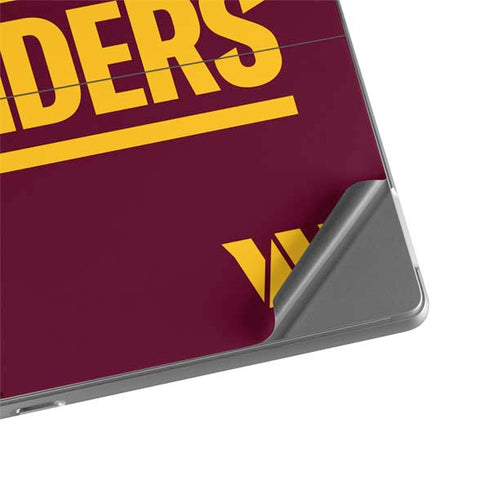 NFL Washington Commanders Performance Series Surface Pro 8 Skin