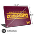 NFL Washington Commanders Performance Series Universal Laptop 15in (12.2 x 8.8in) Skin
