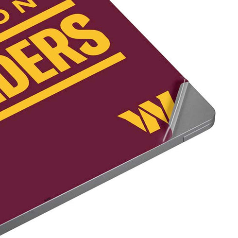 NFL Washington Commanders Performance Series Universal Laptop 17in (13.8 x 10in) Skin