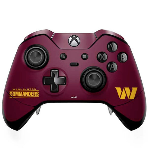NFL Washington Commanders Performance Series Xbox One Elite Controller Skin