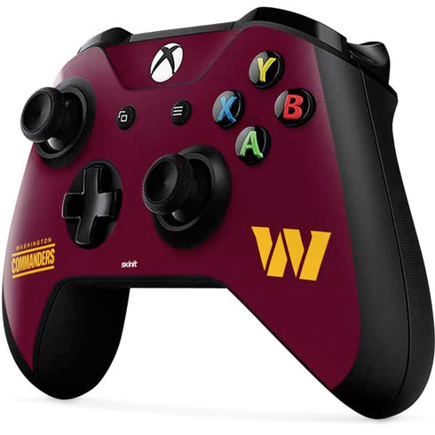 NFL Washington Commanders Performance Series Xbox One X Controller Skin