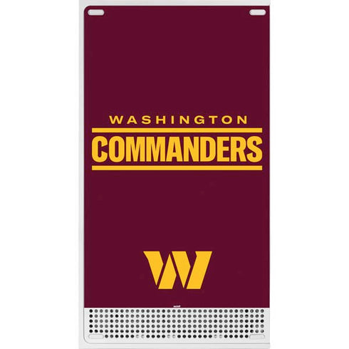 NFL Washington Commanders Performance Series Xbox Series S Skins