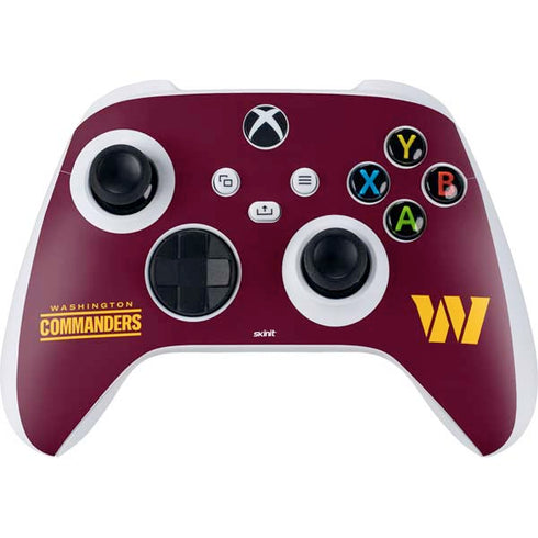 NFL Washington Commanders Performance Series Xbox Series S Controller Skin