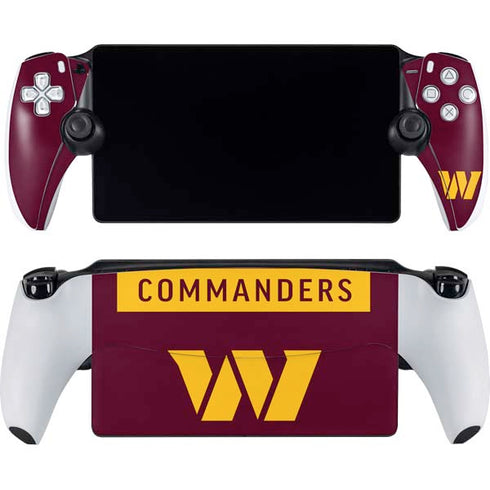 NFL Washington Commanders PlayStation Portal Remote Player Skin