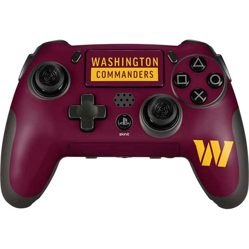 NFL Washington Commanders PlayStation Scuf Vantage 2 Controller Skin