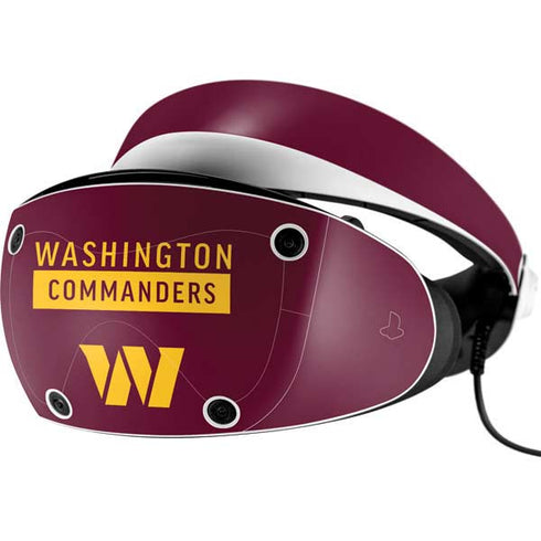 NFL Washington Commanders PlayStation VR2 Skin