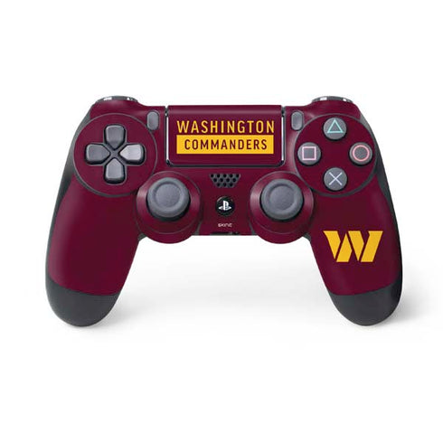 NFL Washington Commanders PS4 Controller Skin