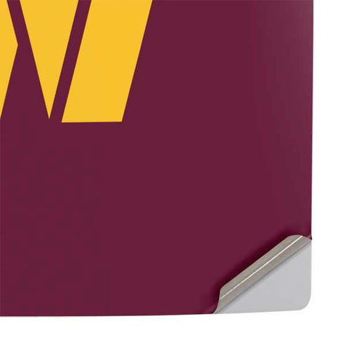 NFL Washington Commanders PS5 Console Skin