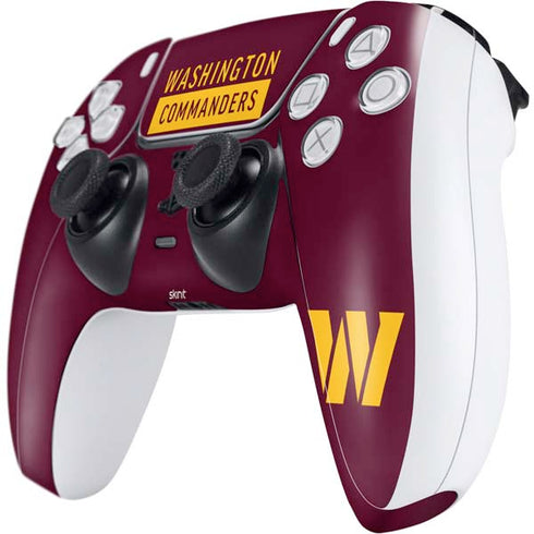 NFL Washington Commanders PS5 Controller Skin