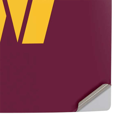 NFL Washington Commanders PS5 Slim Disk Console Skin