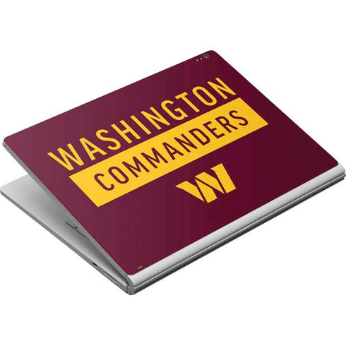 NFL Washington Commanders Surface Book Skin