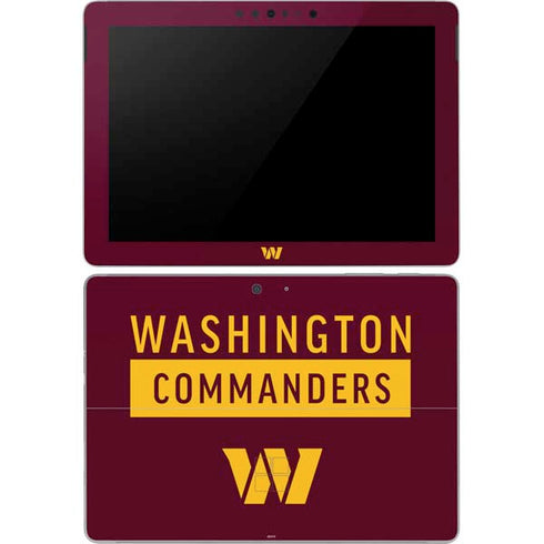 NFL Washington Commanders Surface Go Skin