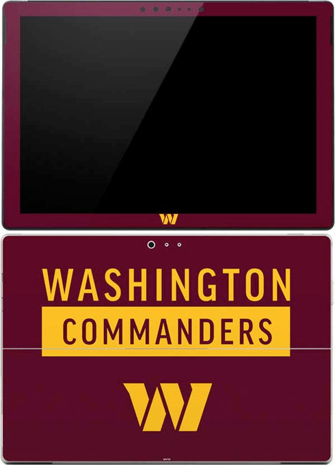 NFL Washington Commanders Surface Pro (2017) Skin