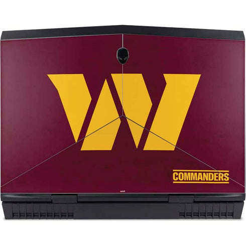 NFL Washington Commanders Distressed Dell Alienware Skin