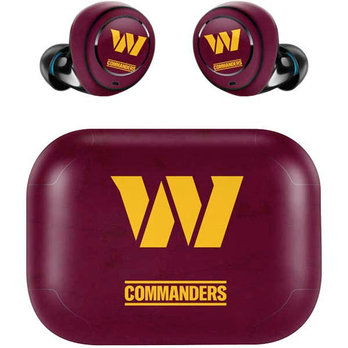 NFL Washington Commanders Distressed Amazon Echo Buds Skin