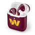 NFL Washington Commanders Distressed Apple AirPods 2 Skin
