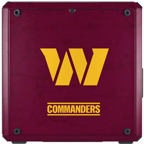 NFL Washington Commanders Distressed Cooler Master MasterBox Q300L Mini Tower Skin
