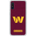 NFL Washington Commanders Distressed Galaxy A10e Clear Case