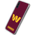 NFL Washington Commanders Distressed Galaxy A10e Clear Case