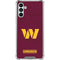 NFL Washington Commanders Distressed Galaxy A13 5G Clear Case