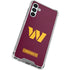 NFL Washington Commanders Distressed Galaxy A13 5G Clear Case