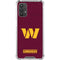 NFL Washington Commanders Distressed Galaxy A32 5G Clear Case