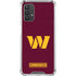 NFL Washington Commanders Distressed Galaxy A32 5G Clear Case