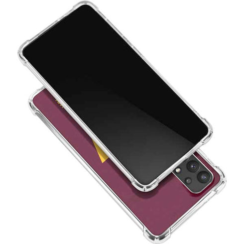 NFL Washington Commanders Distressed Galaxy A32 5G Clear Case