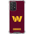 NFL Washington Commanders Distressed Galaxy A52 5G Clear Case