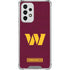 NFL Washington Commanders Distressed Galaxy A53 5G Clear Case