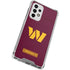 NFL Washington Commanders Distressed Galaxy A53 5G Clear Case