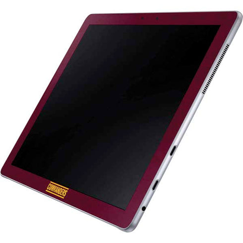 NFL Washington Commanders Distressed Galaxy Book 12in Skin