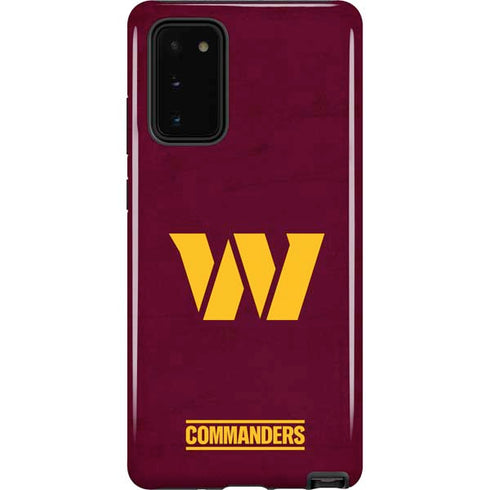 NFL Washington Commanders Distressed Galaxy Note20 5G Pro Case