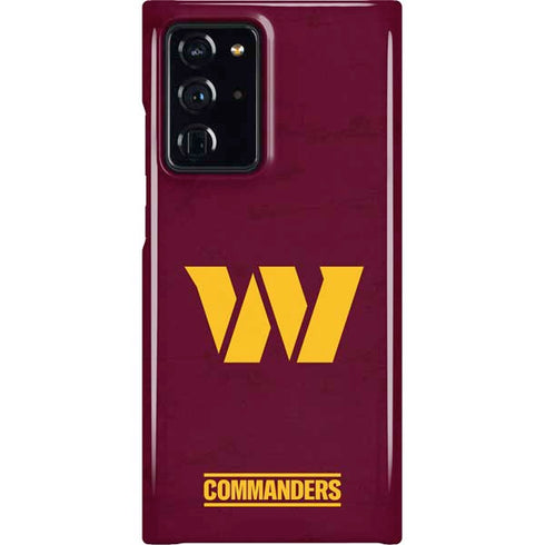 NFL Washington Commanders Distressed Galaxy Note20 Ultra 5G Lite Case