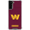 NFL Washington Commanders Distressed Galaxy S21 FE Clear Case