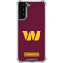 NFL Washington Commanders Distressed Galaxy S21 Plus 5G Clear Case