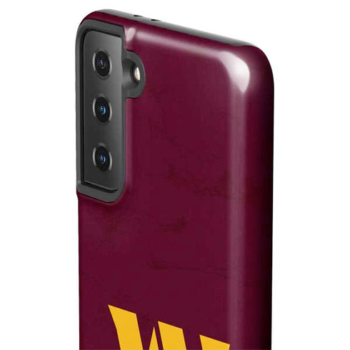 NFL Washington Commanders Distressed Galaxy S21 Plus 5G Pro Case