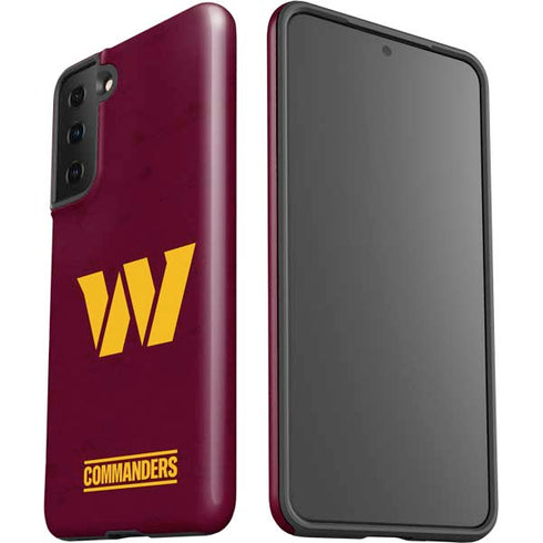 NFL Washington Commanders Distressed Galaxy S21 Plus 5G Pro Case