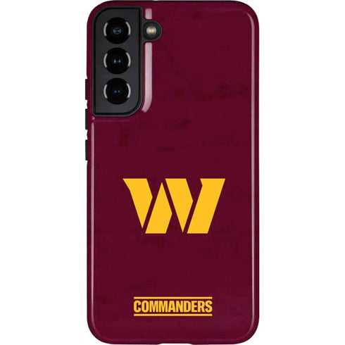 NFL Washington Commanders Distressed Galaxy S22 Plus Pro Case