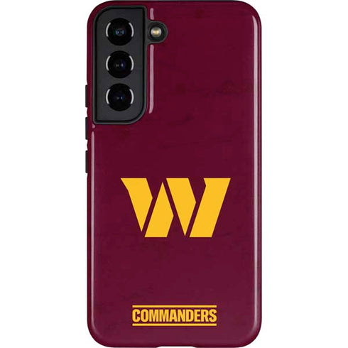NFL Washington Commanders Distressed Galaxy S22 Pro Case