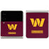 NFL Washington Commanders Distressed Galaxy Z Flip3 5G Skin